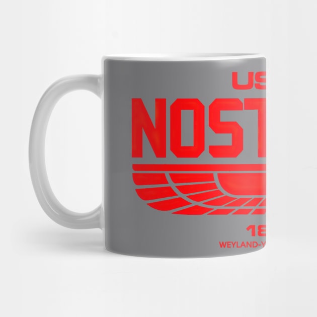 WeyLand -Yutani Nostromo red logo by obstinator